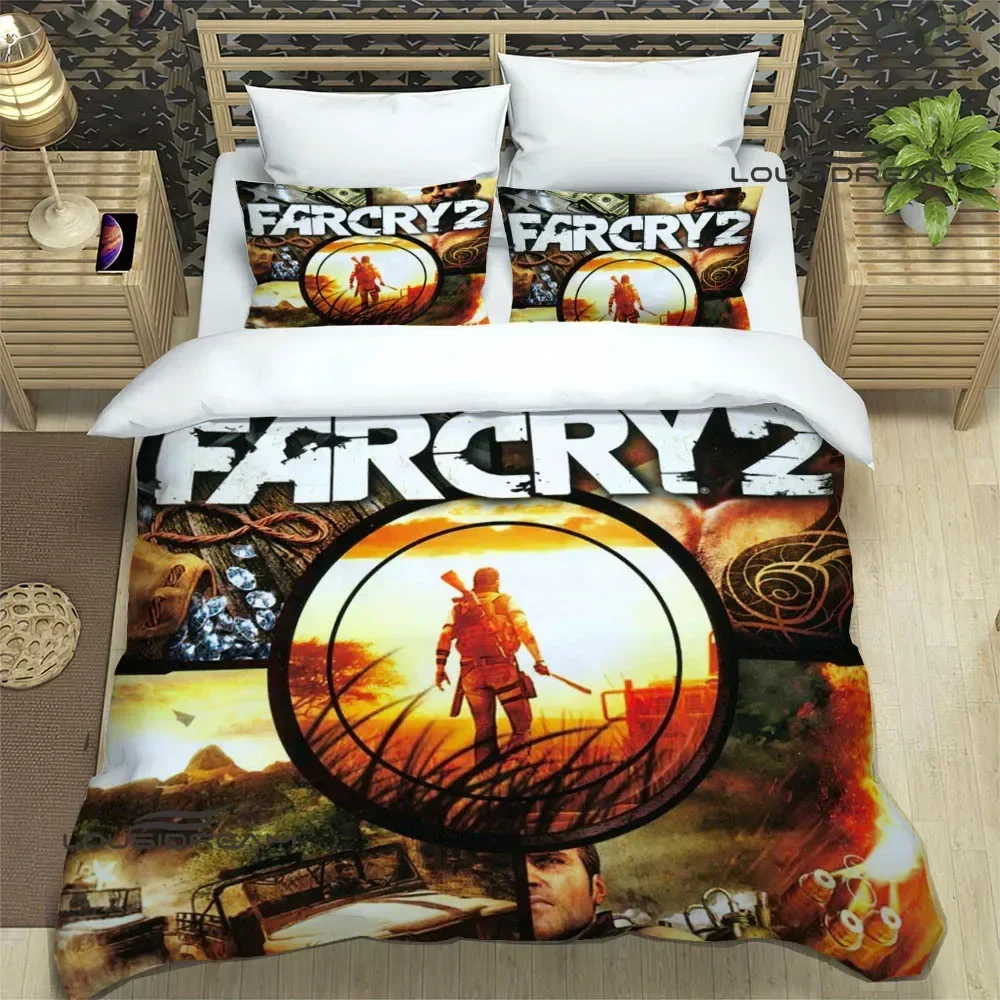 3D Game Farcry printed Cartoon Bedding Sets exquisite bed supplies set duvet cover bed comforter set luxury birthday gift