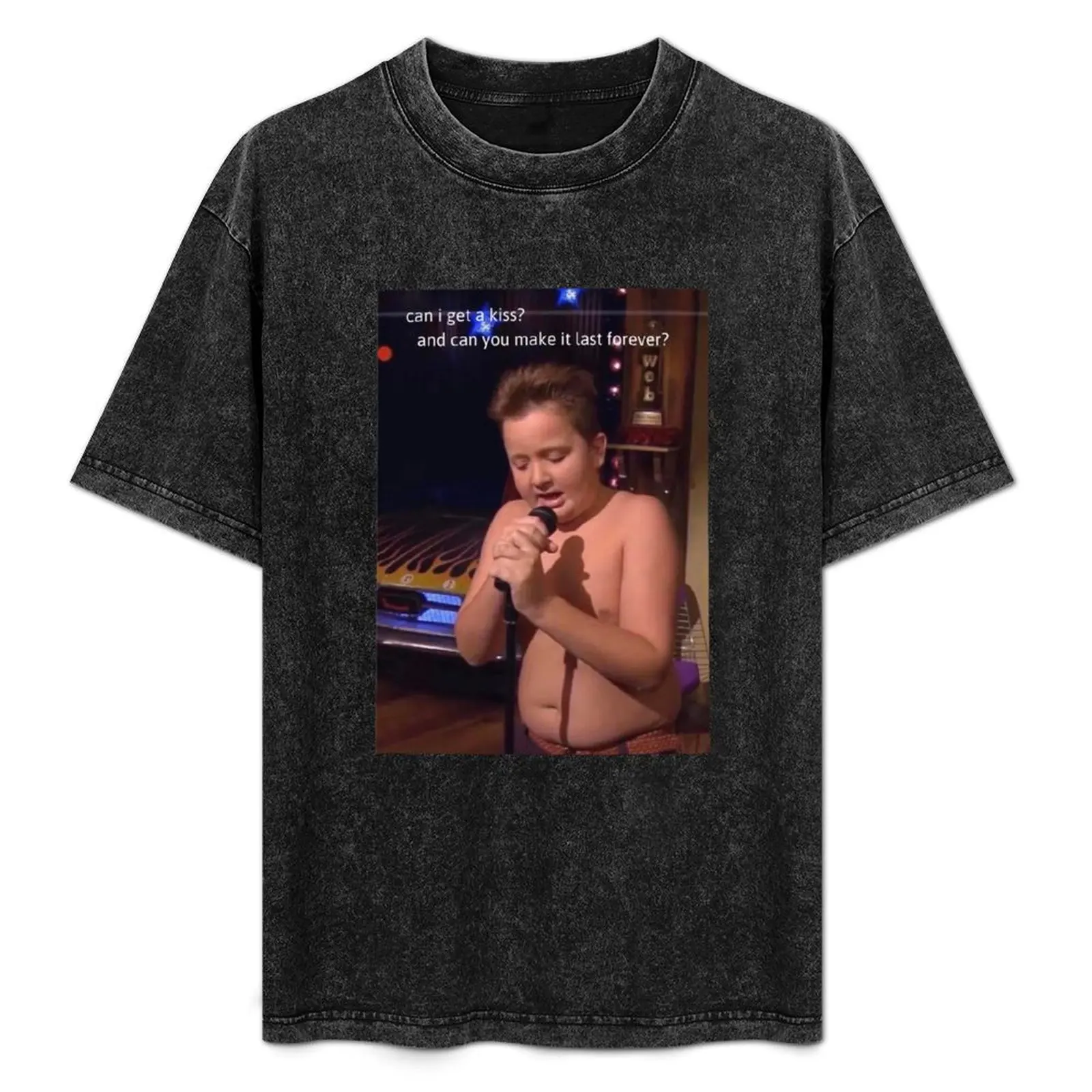 

Gibby Singing - iCarly T-Shirt Sporty Breathable Short Sleeve T-Shirt