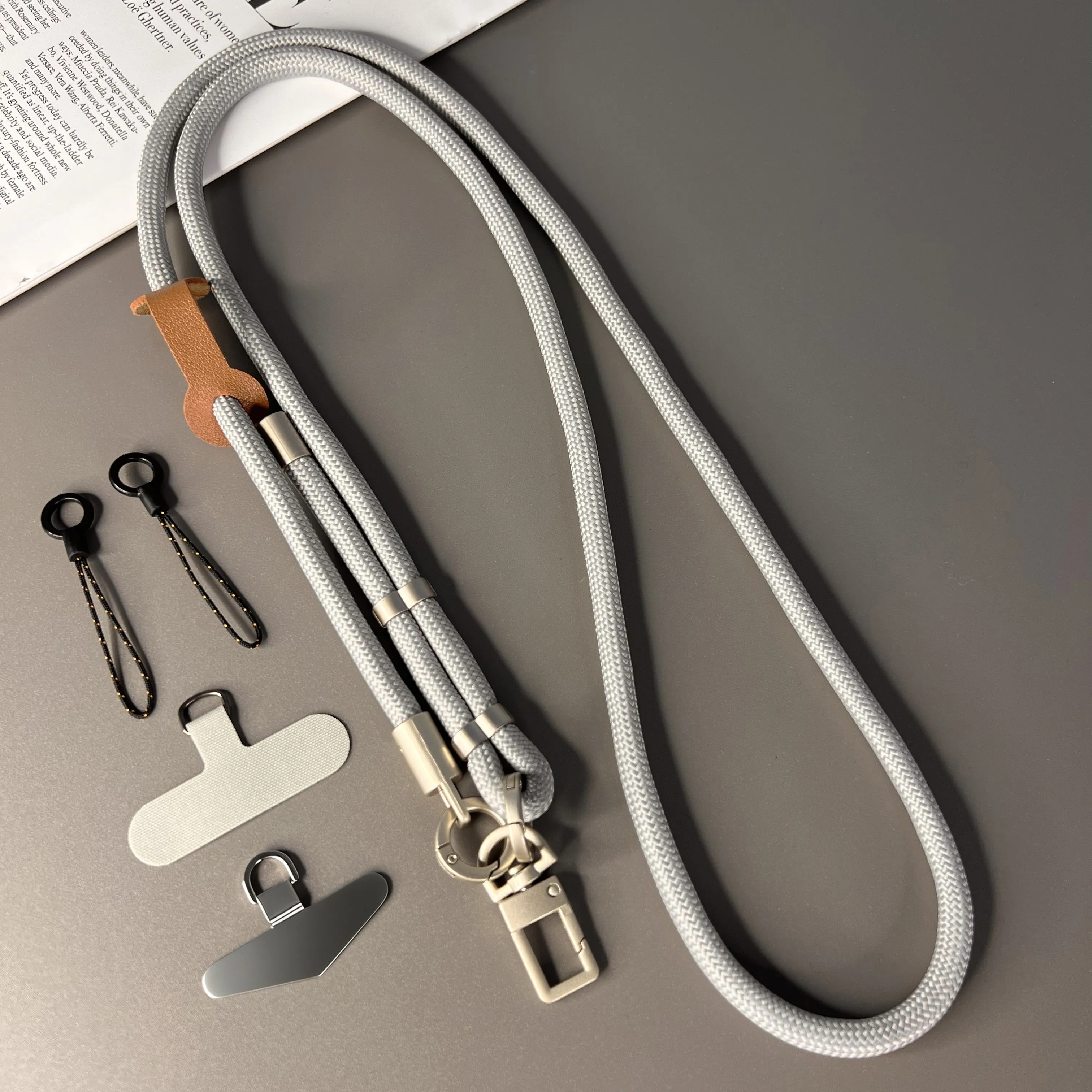 Adjustable High-End Crossbody Phone Lanyard