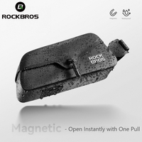 ROCKBROS Magnetic Bike Top Tube Bag Waterproof Hard Shell Bicycle Front Bag Anti-Shake Portable MTB Road Cycling Storage Pack