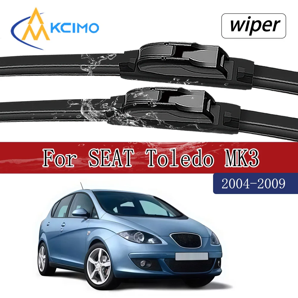 

Пара передних дворников в стиле OE (2 шт.) для SEAT Toledo MK3 5P 2004-2009, комплект для замены дворников лобового стекла
