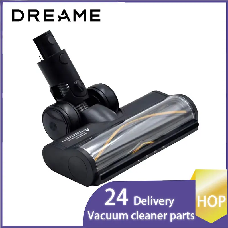 

Оригинальная роликовая щетка Dreame R20 R30 V12S V16S V12 T10 T20 T30 T20pro T30NEO V16 V12pro со светодиодной головкой, запасная щетка для пола