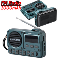 Portable Digital FM Radio with LED Display Digital Radio Recorder BT 5.4 Radio Speaker for Home Travel Gifts for Seniors Elderly