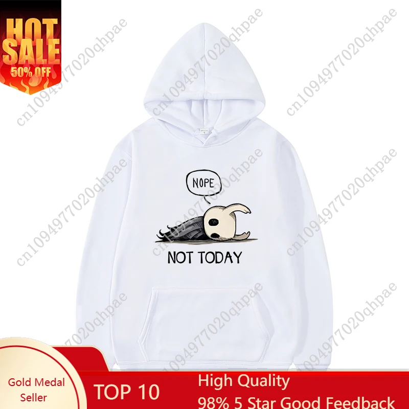 

Осенне-зимние худи Hollow Knight для мужчин и женщин в корейском стиле Ulzzang Grunge Y2k, эстетичные пуловеры с графическим принтом, уличная одежда, свитшоты