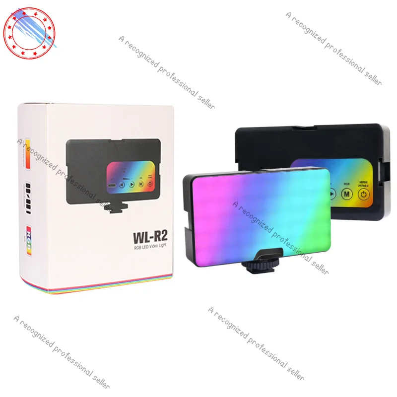 

Трехцветное заполнение Полноцветная RGB-фотография Мини-карманный светильник Живой заполняющий светильник для мобильного телефона