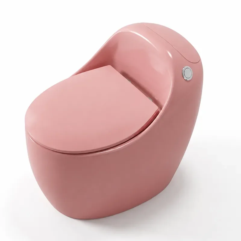 Egg Shaped Household Siphon Toilet for Hotel Homestay Project Chaozhou Manufacturer Wholesale