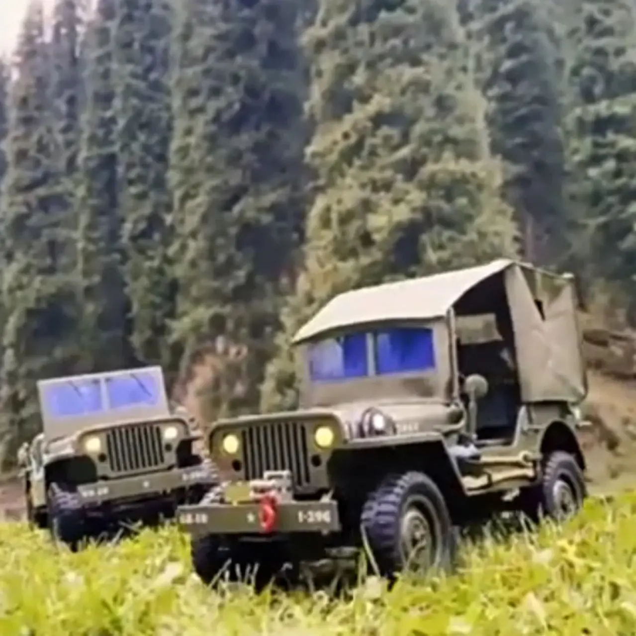 1:10 RC CAR JJRC C8815 Jeep Off Road Vehicle MB Многоцелевой автомобиль Военный транспортный автомобиль 4WD Моделирование альпинистского автомобиля
