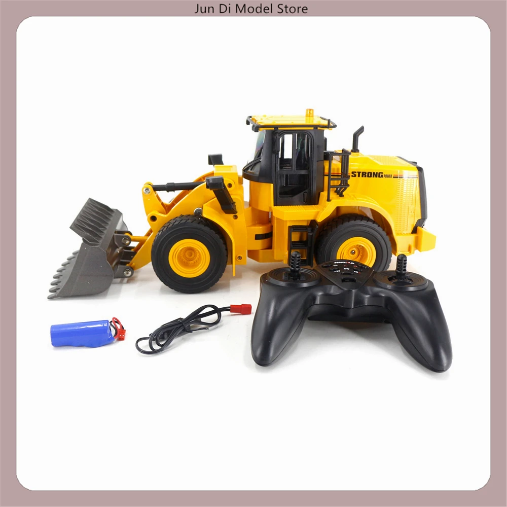 

Huina 1/16 1552 2.4g Alloy Remote Control Loader Remote Control Engineering Vehicle Rc Truck Children Love Electric Toys Gifts