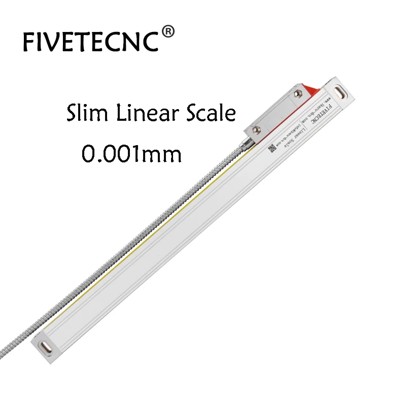 Fino Escala Óptica Codificador Linear 70 120 170 220 270 320 370 420 mm Viagem se Encaixa Sino Easson Digital Readout Dro Rs422 0.001 mm