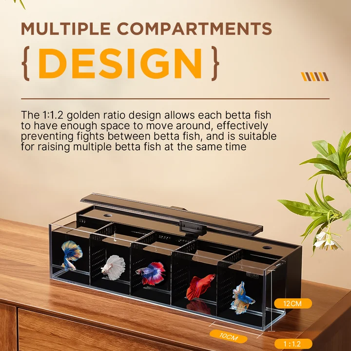 Modular Self-Cleaning Glass Fi - đánh giá và giá Aquarium Fish Zone