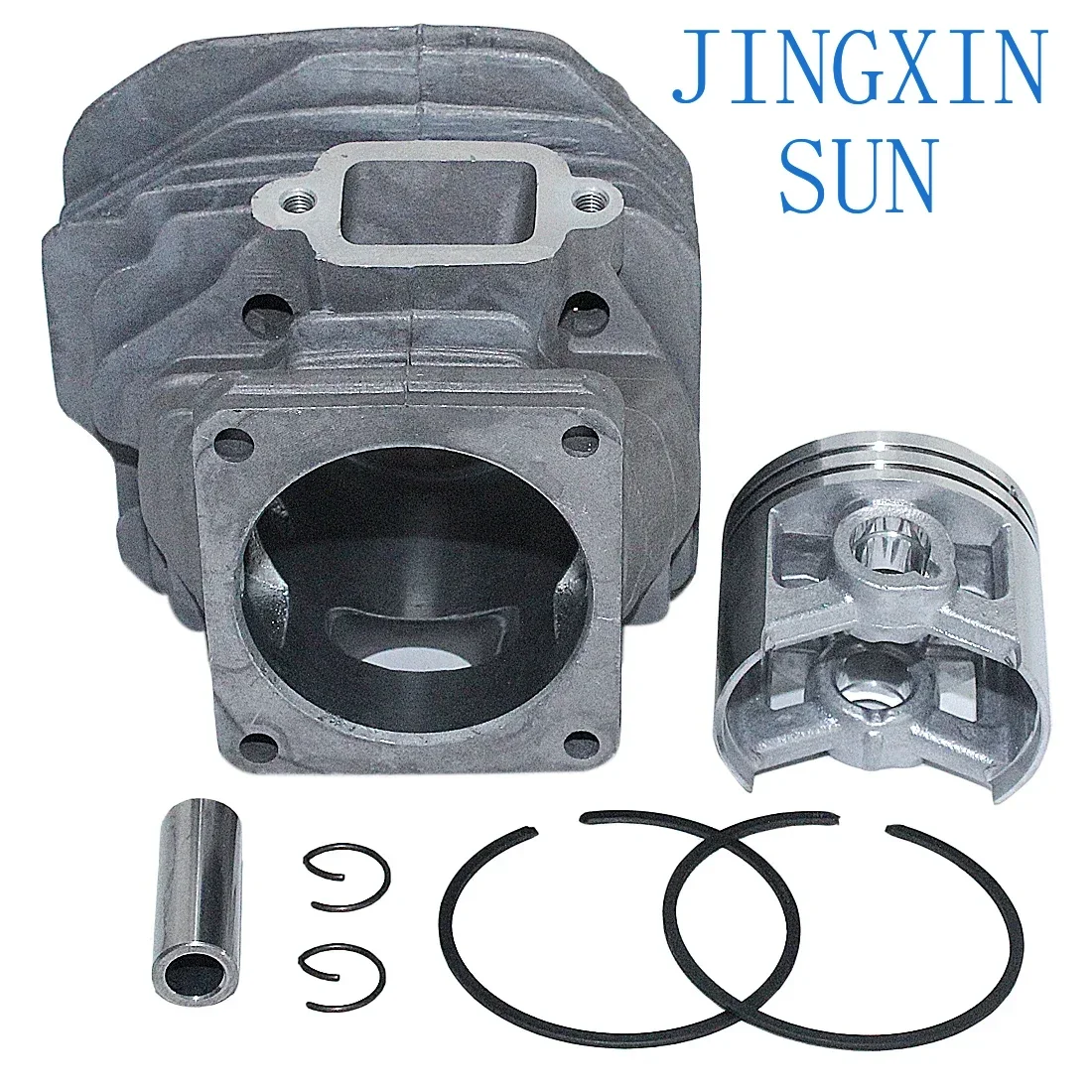 50mm Cylinder Piston Carb Repair Kit For Stihl MS440 044 MS 440 Chainsaw Bar Stud Nut Decompression Valve 1128 020 1227 Part