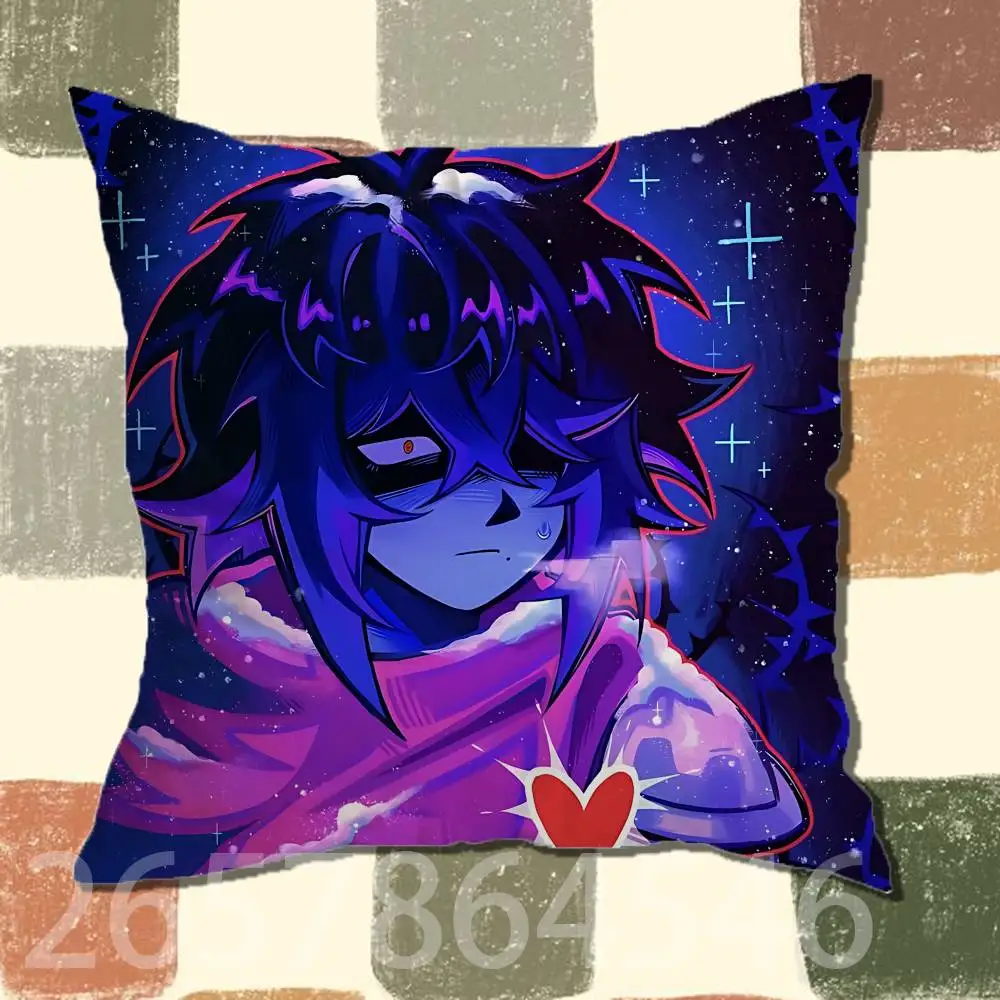 K-kris Deltarune Pillow Case For Room Sofa Cushion Cover Suitable For Home Bedroom Decoration And Protector