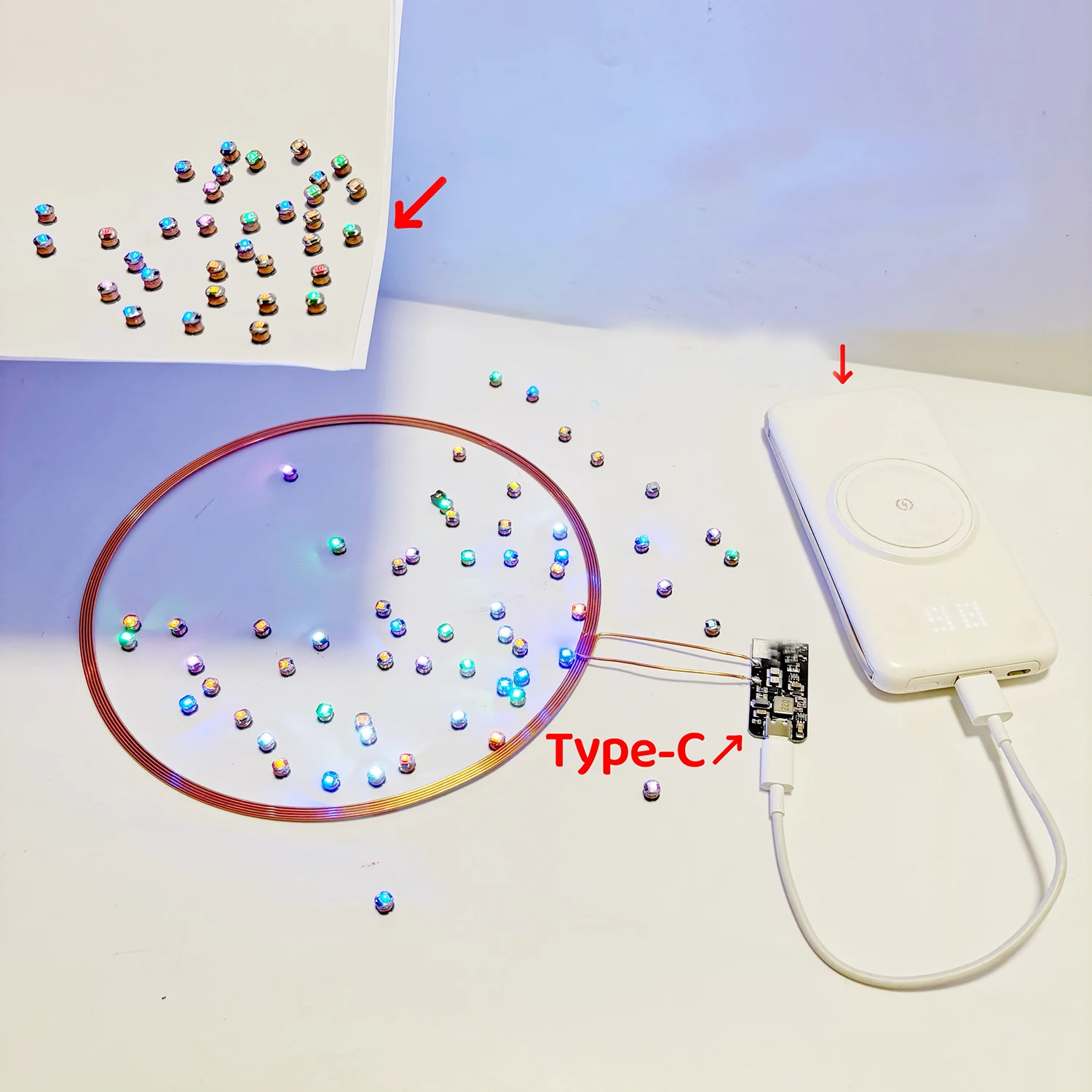 yZ[zTYPE-C 5V 200 ~[gCXdM@RCUCX LED M@CgvfK_WI}{bg