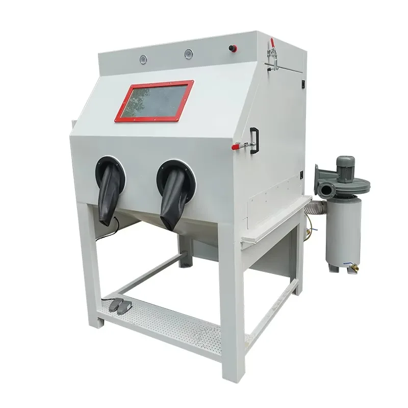 Manual Wet Sand Blasting Machine Dustless Sandblaster Cabinet
