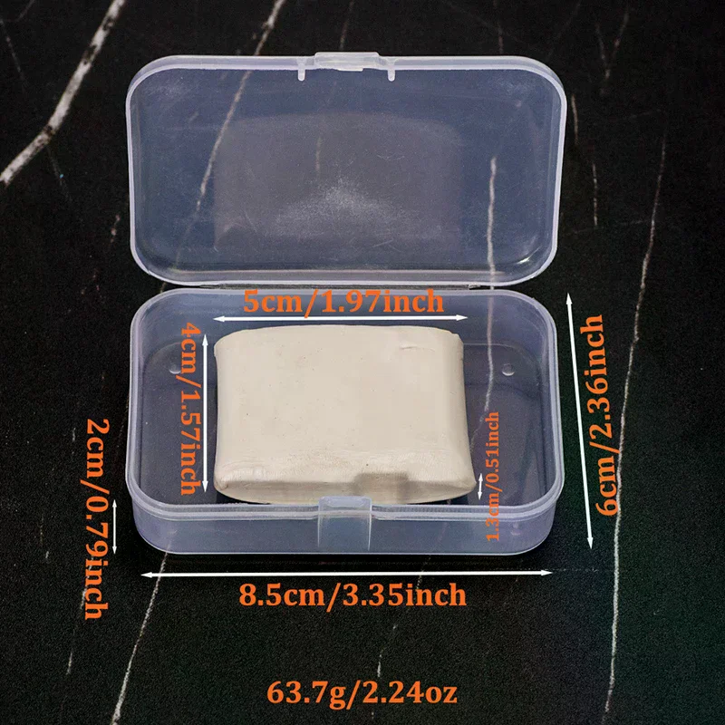 Electric Nail Drill Bits Cleaning Mud With Dustproof Box Portable Manicure Cutter Cleanser Dust Brush Clean Tools Quickly