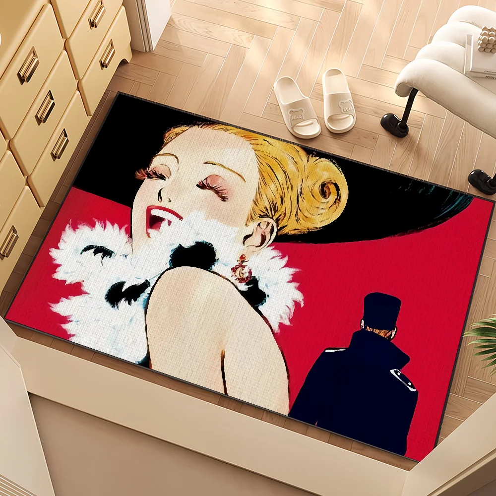خمر المانجا الخامس الحجاب كوتيري ايما الكسندر سجادة صغيرة السجاد ديكور المنزل غرفة نوم حصيرة المدخل شرفة مدخل ممسحة الديكور #4