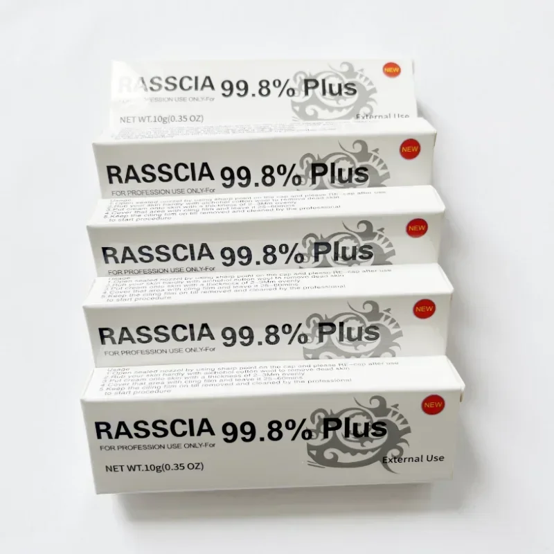 

2025 New Original white 99.8% RASSICA Tattoo Cream Permanent Makeup Beauty Body Eyebrow Lips Liner 10g