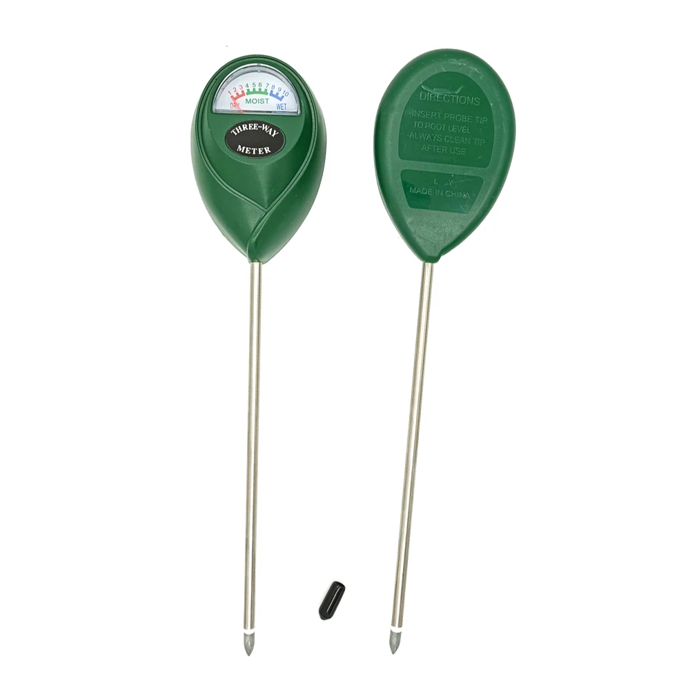 Soil Dry Meter Wet Tester Metal Probe Gardening Soil Moisture Sensor Intensity Measurement Analysis Outdoor Plant Hygrometer