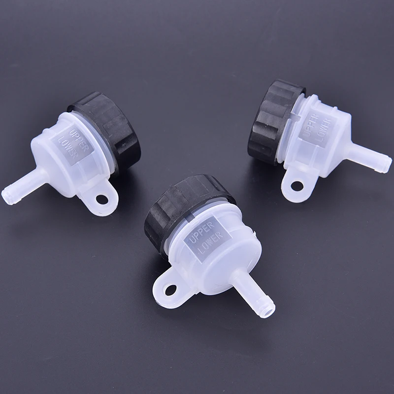 Motorcycle Foot Rear Brake Master Cylinder Tank Oil Cup Fluid Bottle Reservoir