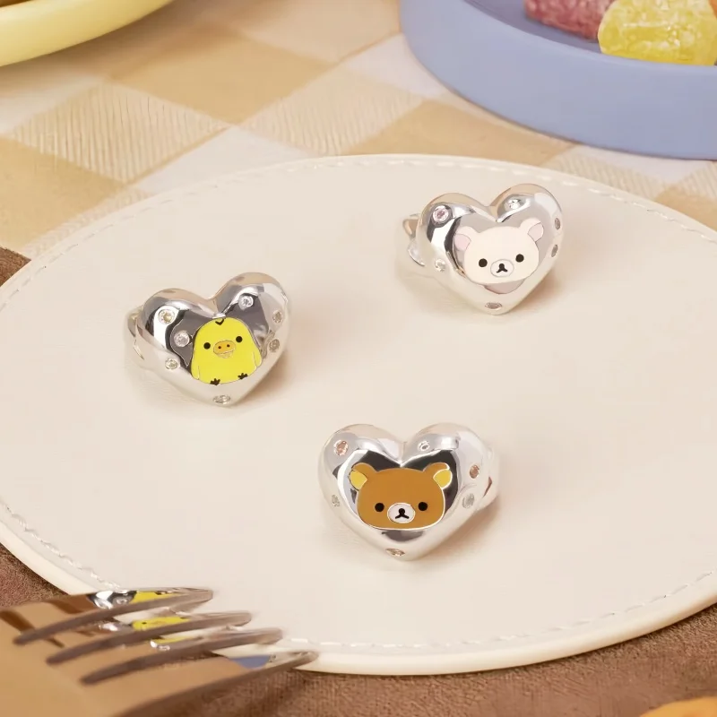 

New Genuine Rilakkuma Gurglef Gurgle Series Blind Box Exquisite Mini Character Ring Collectible Decor Mystery Box Ideal Gift