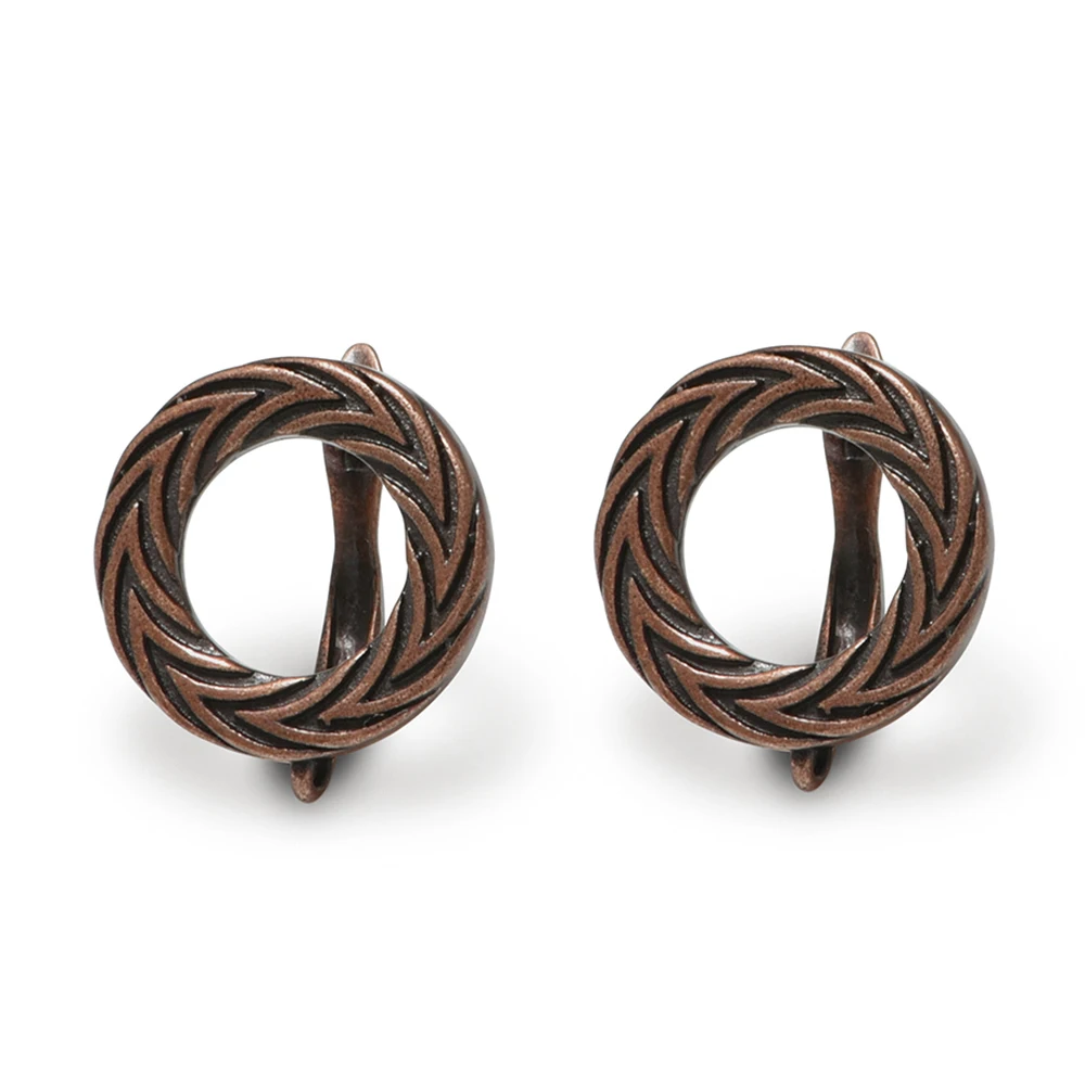 YANASI 1 Paar Ohrringhaken aus rotem Bronze-Messing, antiallergisch, für DIY-Handwerk, Schmuckzubehör, 18 Karat vergoldet – Detail 3