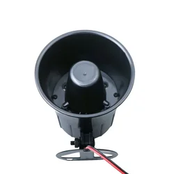 Sistema de alarma antirrobo para el hogar, bocina de Es-626 de 110 decibelios de paso alto, 12V de cc, sirena de altavoz de coche, alarma de voz