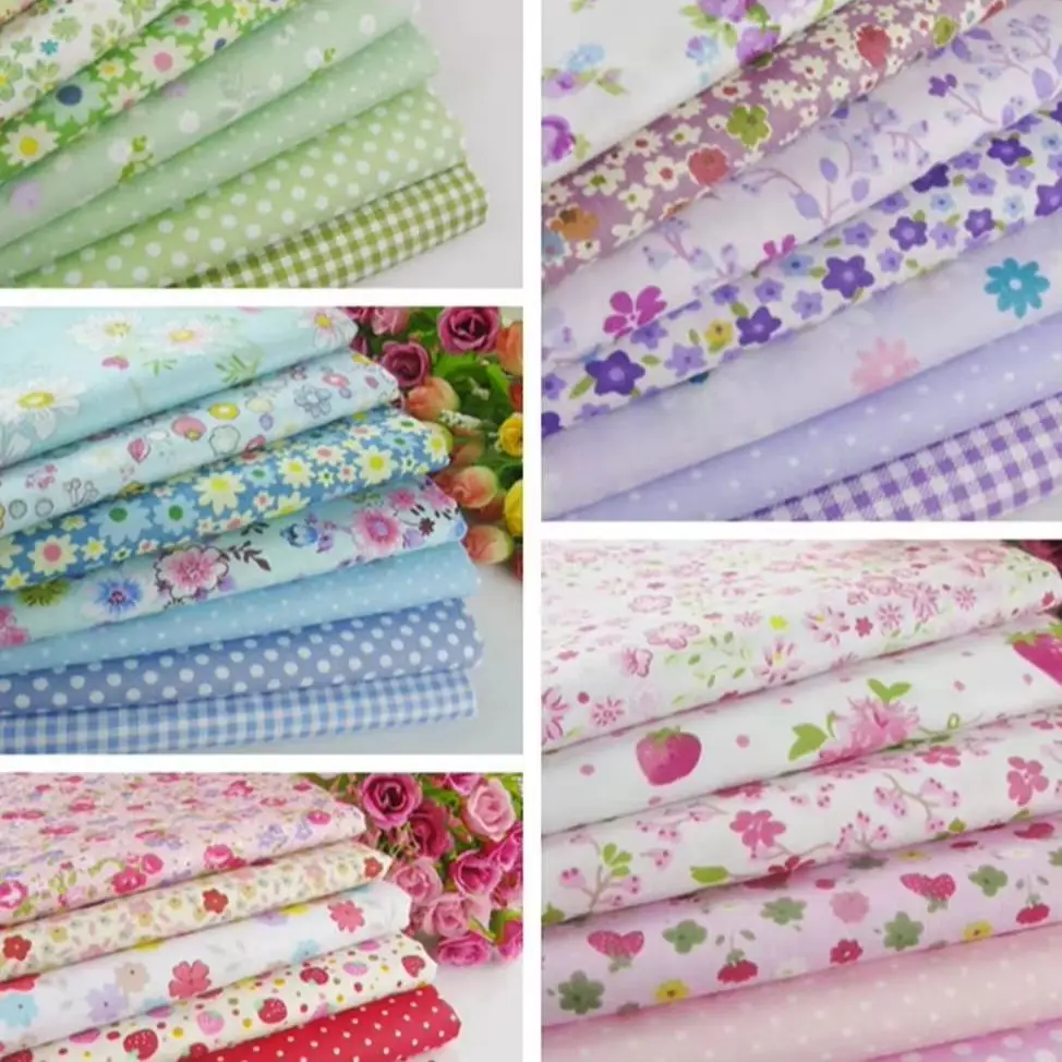 Delicate 0.4cm Polka Dot 100%cotton Quilting fabric Clothes Home Textile Bedding Sewing Doll Cloth DIY A92