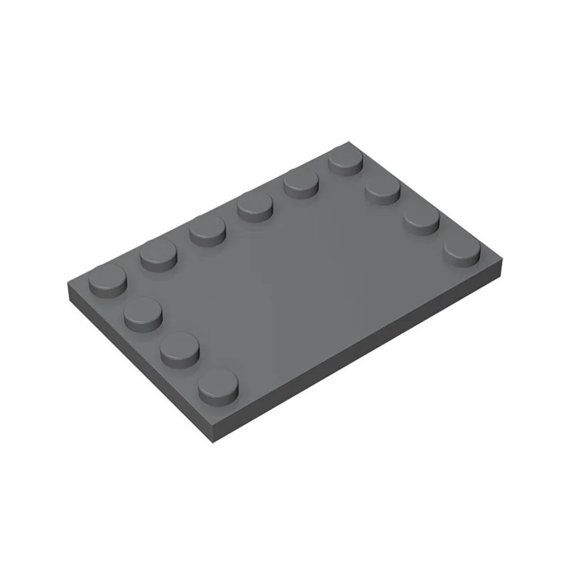 10 Stück 6180 Modifizierte Fliesen 4 x 6 mit Noppen an den Kanten, Bausteine-Kollektionen, Modulare Spielzeuge für technische MOC-Bauwerke – Detail 4