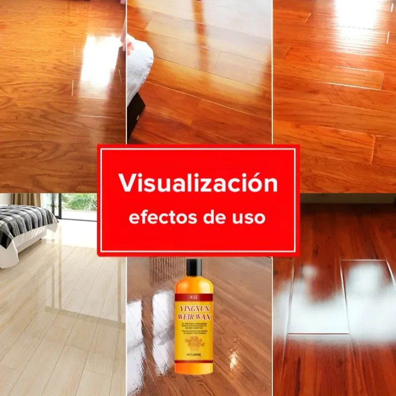 Wood Floor Maintenance Wax  Floor Cleaner Care Essential Oil Furniture Care Polishing Beeswax Brightening Wear-Resistant Wooden