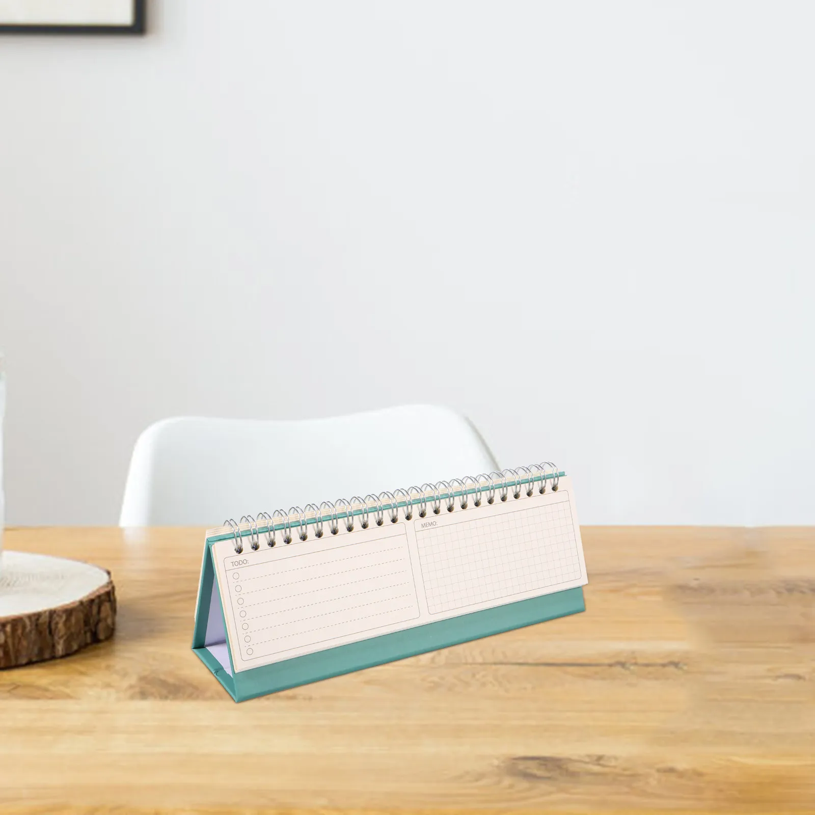 

Small Minimalist Desk Calendar 2025-2026 Standing Flip Monthly Desktop Calendar July 2025 to December 2026 Office Home Workspace