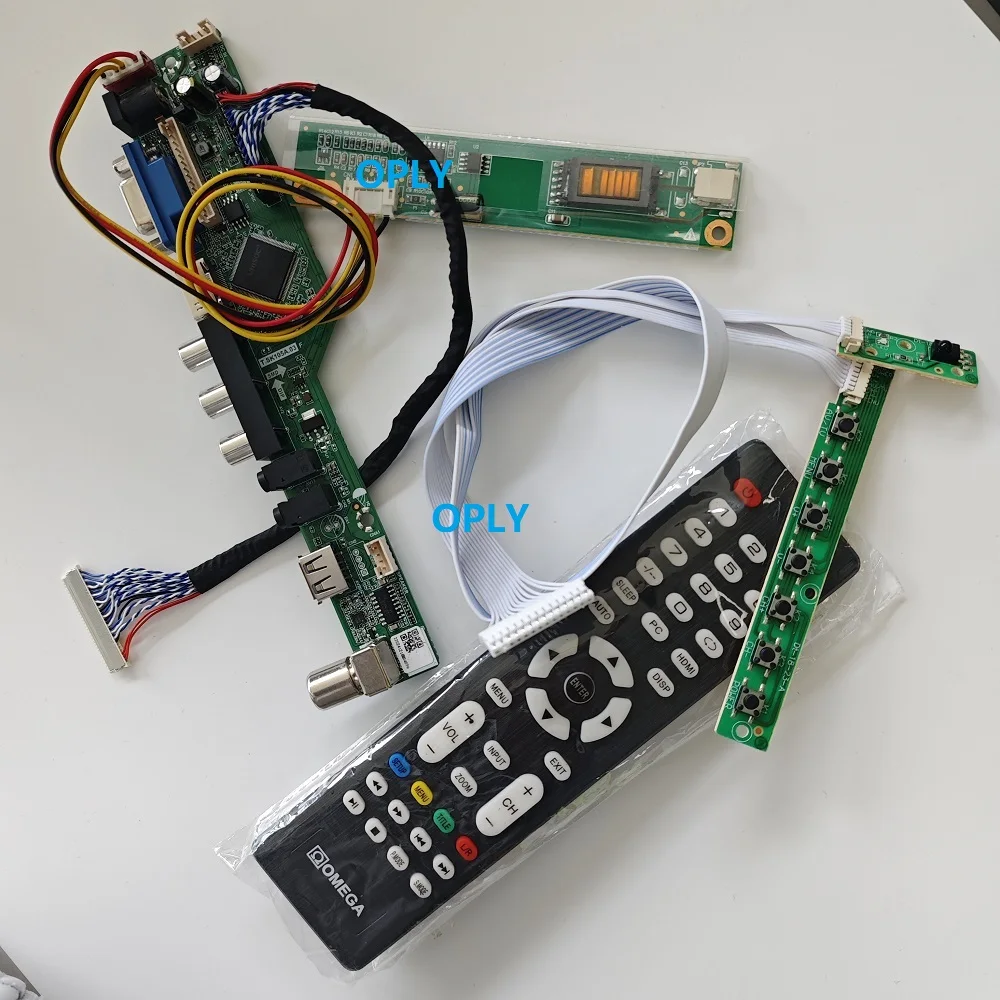 

Плата контроллера телевизора для LTN141XA LTN141XA-L01 1024X768 ЖК-панель AV-экран VGA HDMI-совместимый USB RF DIY монитор 14 дюймов