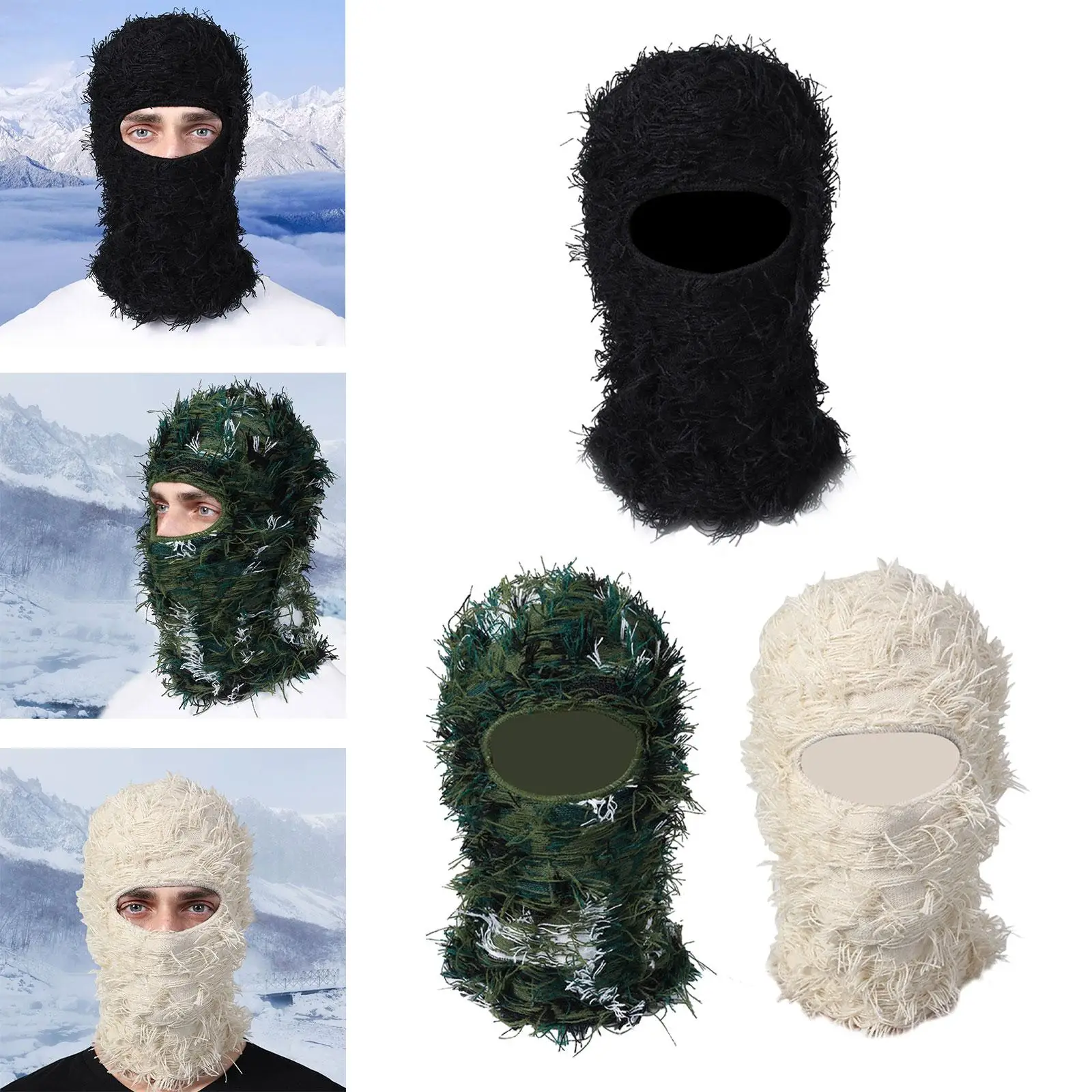 Gorro de pasamontañas para motocicleta, calentador de cuello, gorro térmico, gorro de cara completa para hombres y mujeres