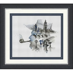 ZZ1806 DIY Homefun Cross Stitch Kit Packages Counted Cross-Stitching Kits New Pattern NOT PRINTED Cross stich Painting Set