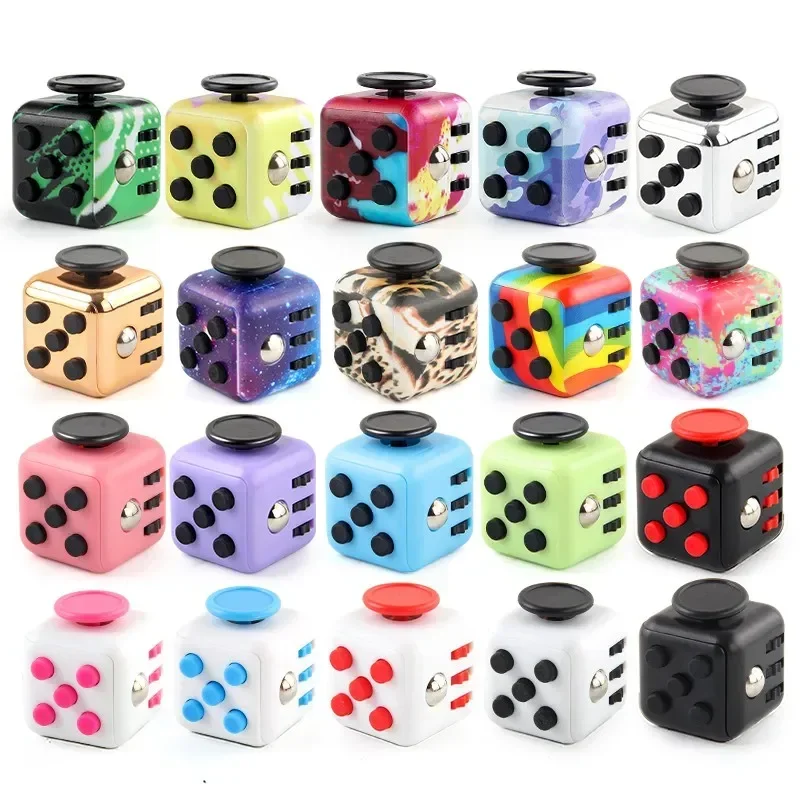 New Antistress Fidget Compression Sensory  New Novelty Magic Dice Toys for Children Adults Stress Relief Toys Kids juguetes Toys