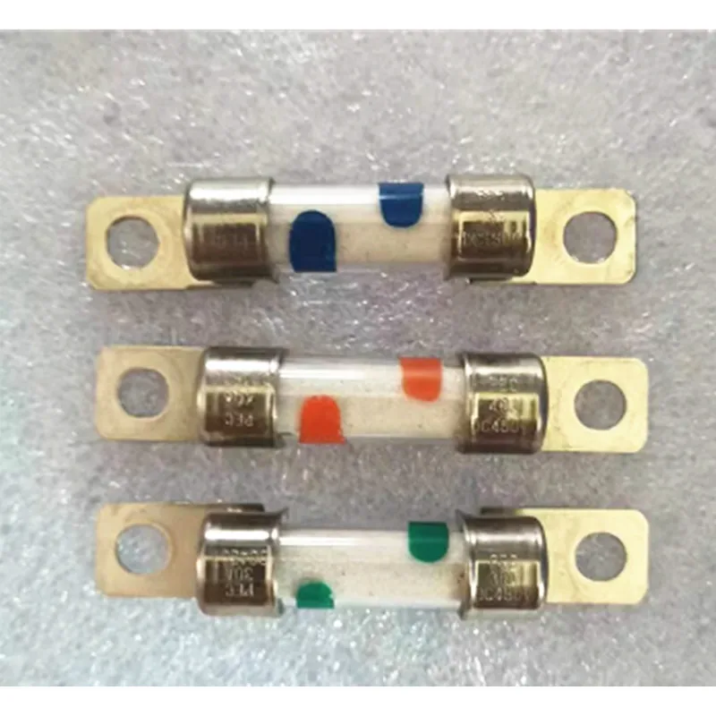 2pcs New energy vehicle fuse 450V 15A 20A 30A 40A 50A PEC15A PEC20A PEC30A PEC50A DC450