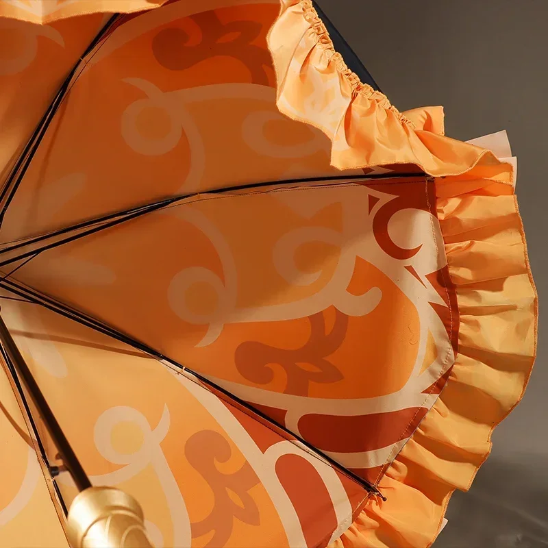 Navia Umbrella Genshin Impact Cosplay Props Halloween Christmas Fancy Party Costumes Accessories