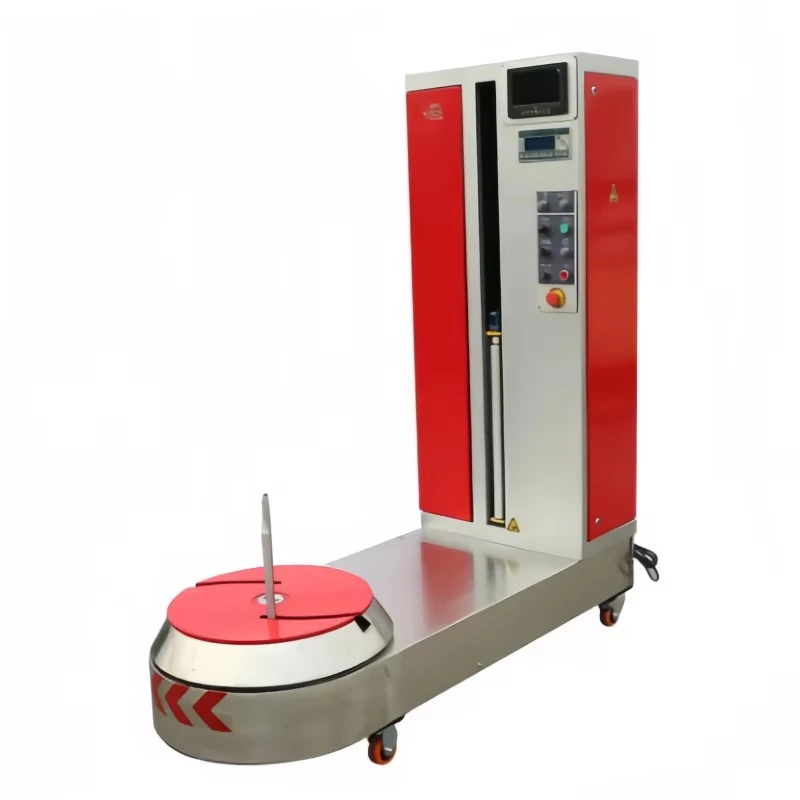 Automatic Pallet Wrapper Powered Pre Stretch Turntable Pallet Film Wrapping Machine  Pallet Wrapping Machine