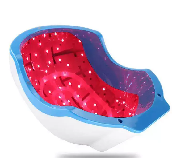 Cross-border Red Light Hair Care Cap, Infrared Light Hair Hairdressing Helmet Red and Blue Light Hair Care Device
