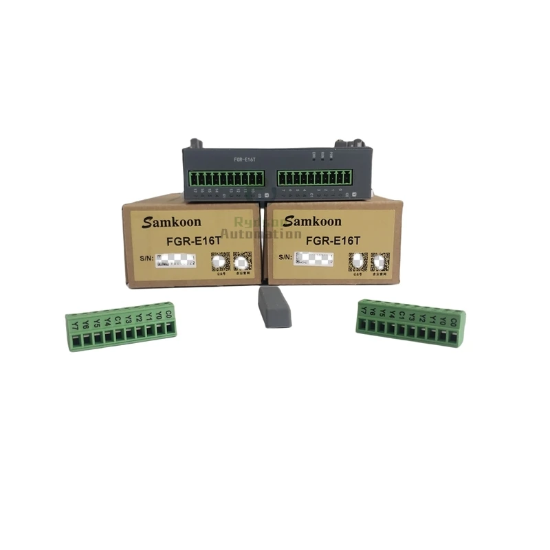 Samkoon Mini PLC Série S Módulo de Extensão S-8X8T-M S-16T-M S-E16X-C S-E16T S-E8X8T-C S-E8X8R S-E12R Unidade de Controle de Módulo Digital