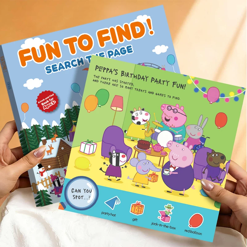 Peppa Pig Interaktives Frühes Lernaktivitätsbuch, geeignet für Kinder ab 3 Jahren - 40-seitiges Vorschul-Arbeitsbuch, mit Funktionen – Detail 6