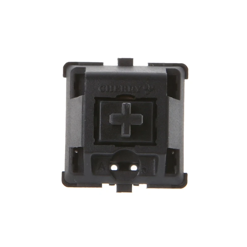 Original สีดำ 3Pin สำหรับ Cherry MX Switches คีย์บอร์ดเครื่องกล 10 ชิ้น/เซ็ต