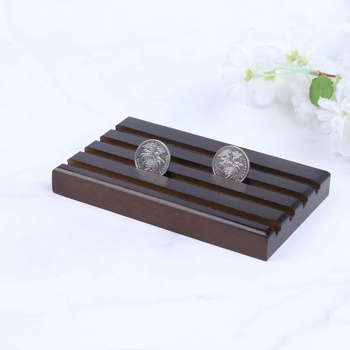 Pin Display Case Challenge Coin Stand Product Challenge Coin Holder Wooden Coins Collection Holder