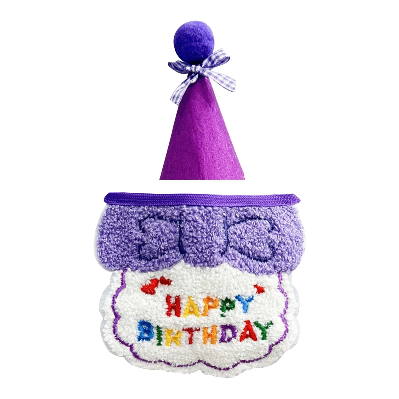 زي عيد ميلاد الحيوانات الأليفة والقطط والكلاب - مجموعة قبعة ومريلة لعيد الميلاد، مريلة وشاح لطيف لعيد الميلاد وقبعة حفلات مستلزمات أعياد ميلاد الحيوانات الأليفة قابلة للتعديل #5