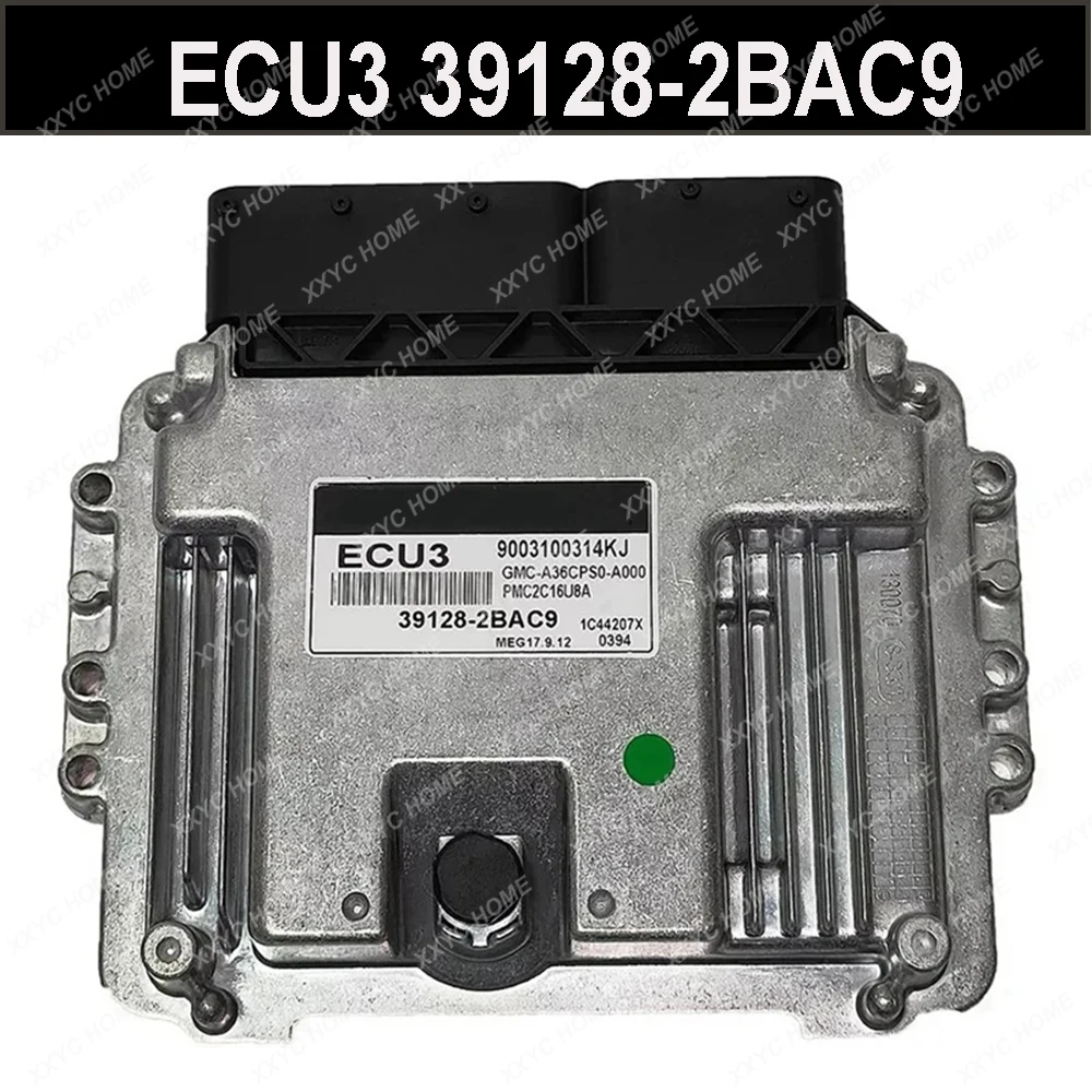 ECU3 39128-2BAC9 Original Car Engine Computer Board Electronic Control Unit MEG17.9.12 ECU 391282BAC9