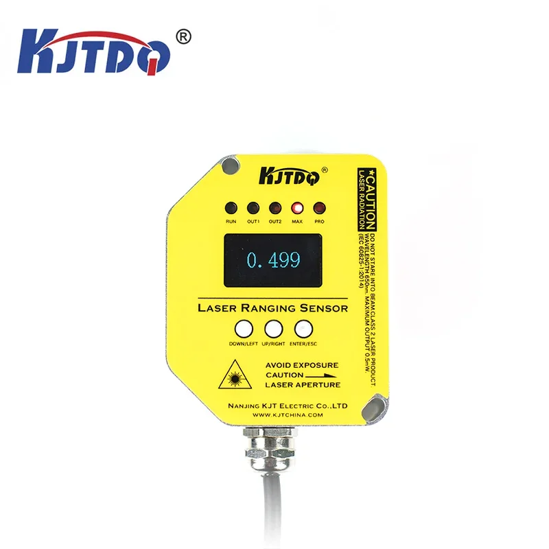 KJT-TLS Popular Product 10hz 20hz 30hz 80m Long Distance Ranging Displacement Sensor