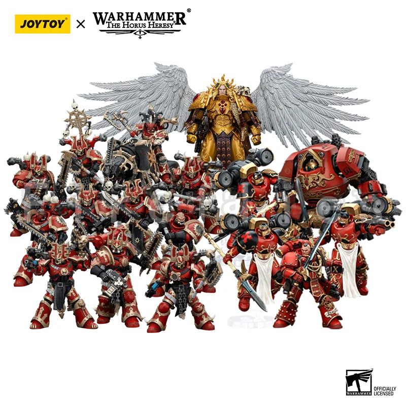 [Pre-Order]1/18 JOYTOY Action Figure The Horus Heresy 40K Titus Thousand Sons Primarch Magnus the Red Anime Free S