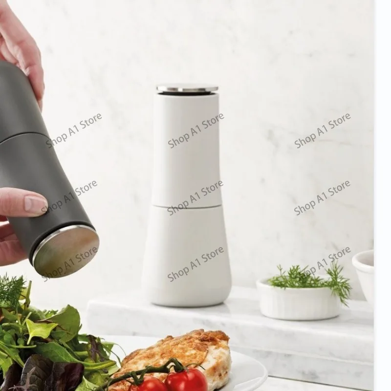 Grinder Black pepper mill Seasoning machine Sea salt pepper powder grinder Kitchen seasoning grinder