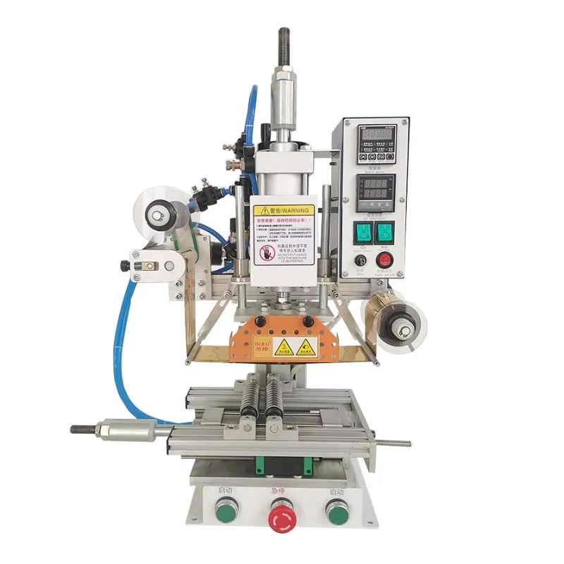

Round Objects Automatic Hot Foil Stamping Machine Gold Foil Printing Machine for Glass Bottle Plastic Cup Logo Hot Press