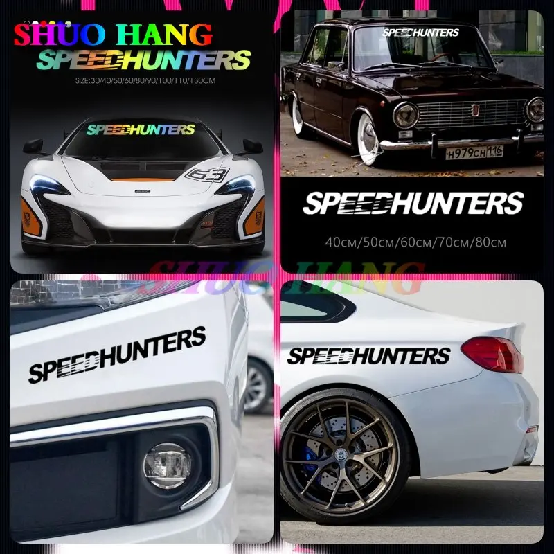 

Speed Hunters Car Decal Vinyl Car Accessories Window Bumper Racing Sports Motorcycle Decoration Car Decal Car Sticker