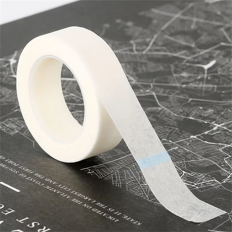 1/3/5Pcs Eyelash Extension Lint Free Eye Pads White Adhesive Micropore Tape Breathable Under Patch Non-woven Make Up Tools